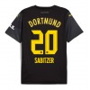 Borussia Dortmund Marcel Sabitzer #20 Bortatröja 2024-25 Korta ärmar